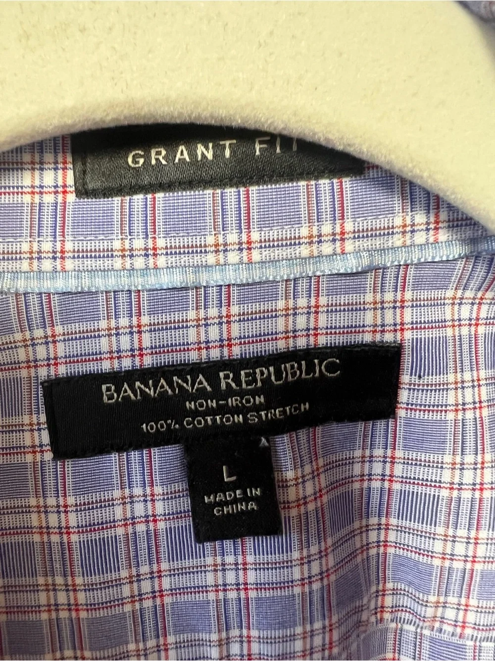 Banana republic men’s large button up. Grant fit